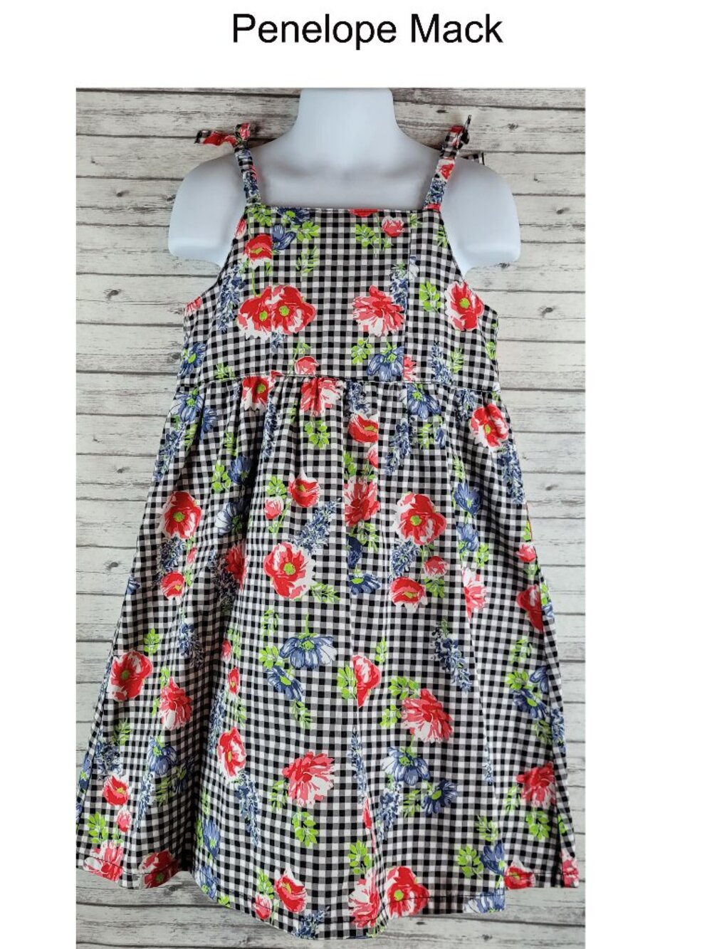 Penelope Mack Sleeveless Floral Summer Dress Size 6